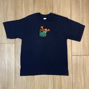 Vintage Disney Tigger T Shirt XL 90s Single Stitch Made USA Winnie Pooh